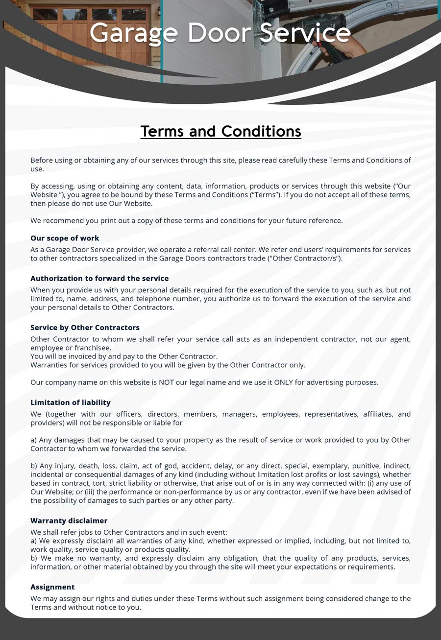 United Garage Door Service Highland, MD 301-957-7725